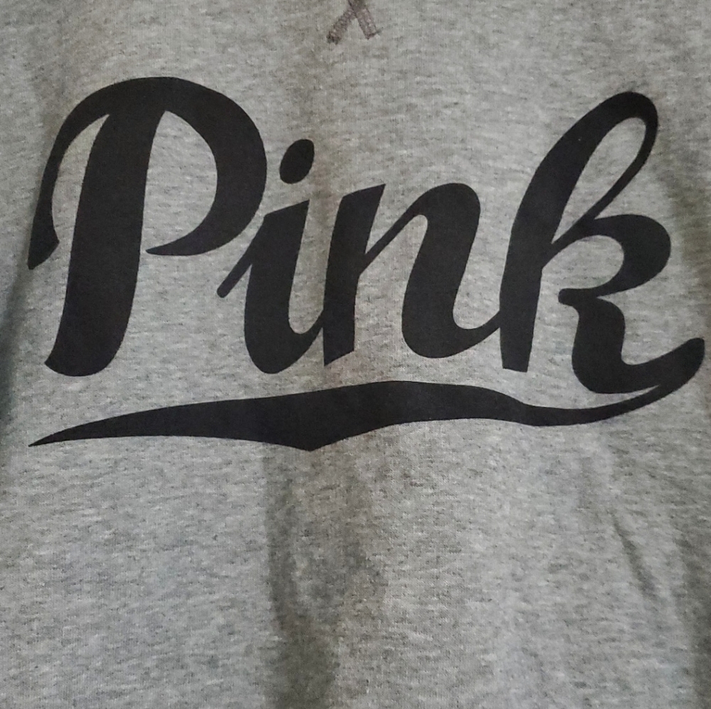 Pink Campus Cursive Logo Crew - image 2